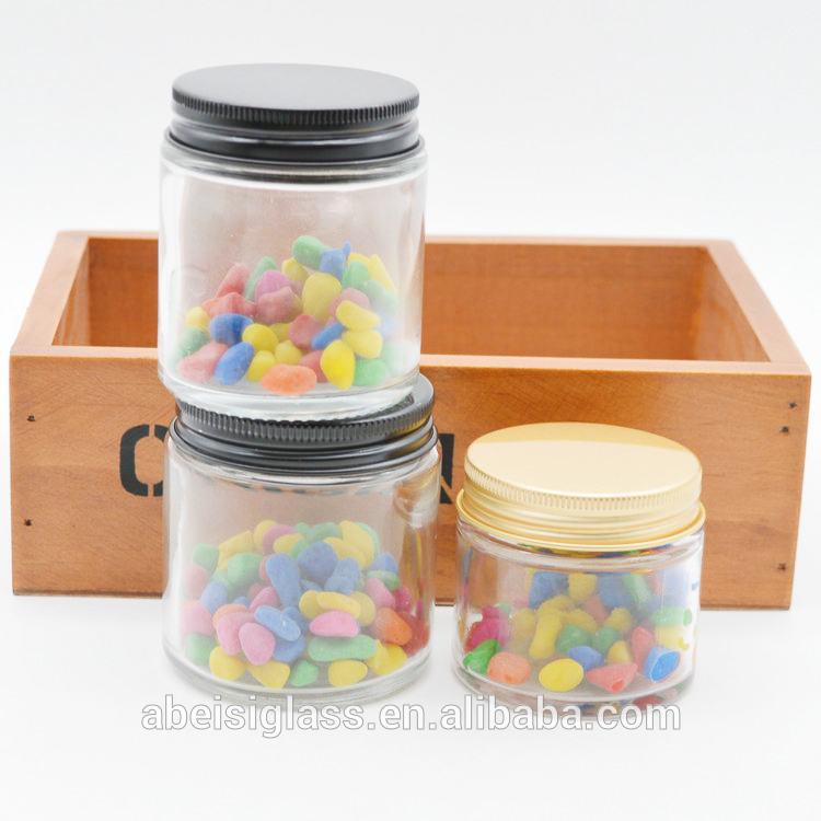 Wholesale small cosmetic cream glass jars