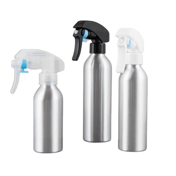 Wholesale spray perfume bottle cosmetic aluminium trigger spray bottle