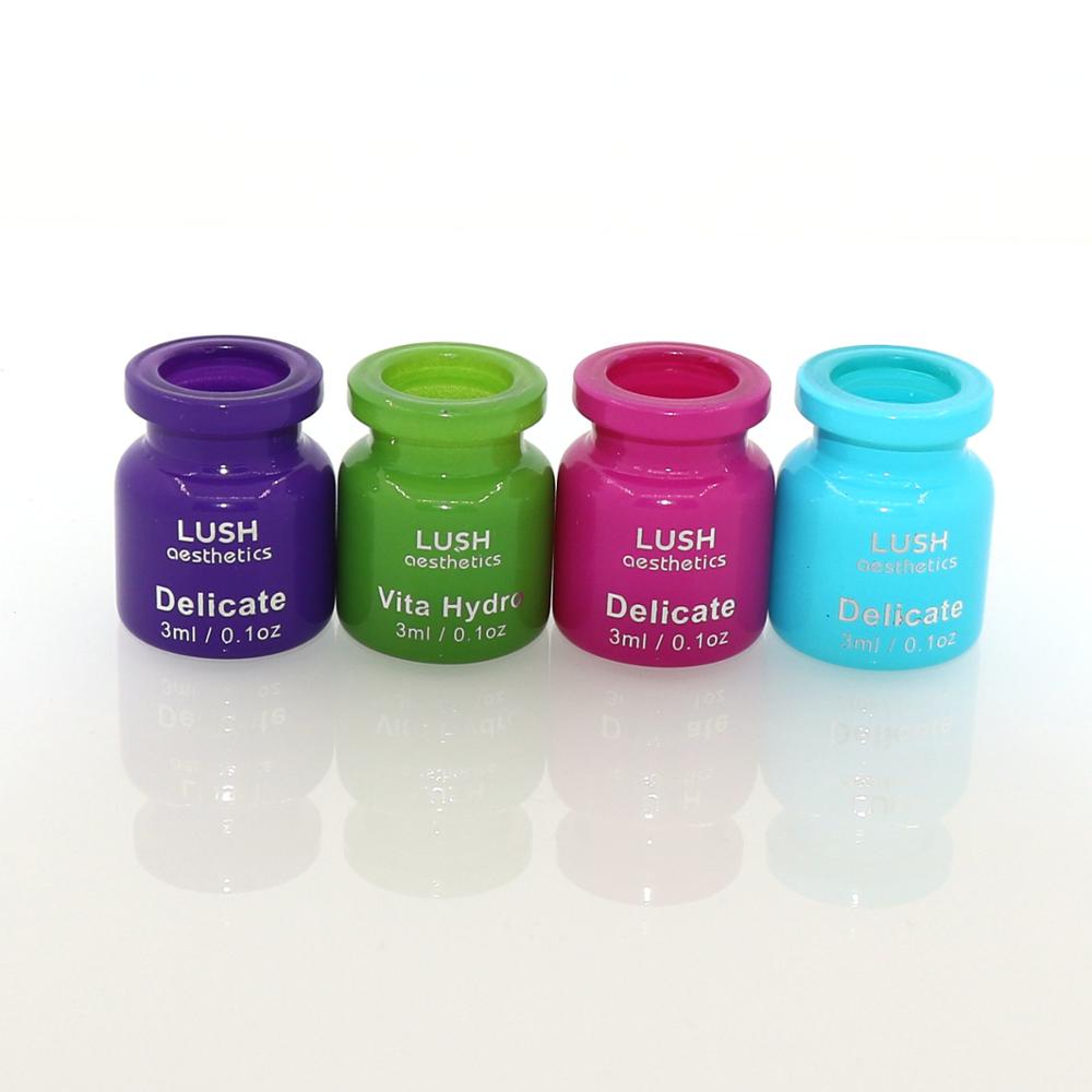 Wholesale steroid glass vials aluminum cap 10ml medical vials for serum custom cosmetic or medical packaging