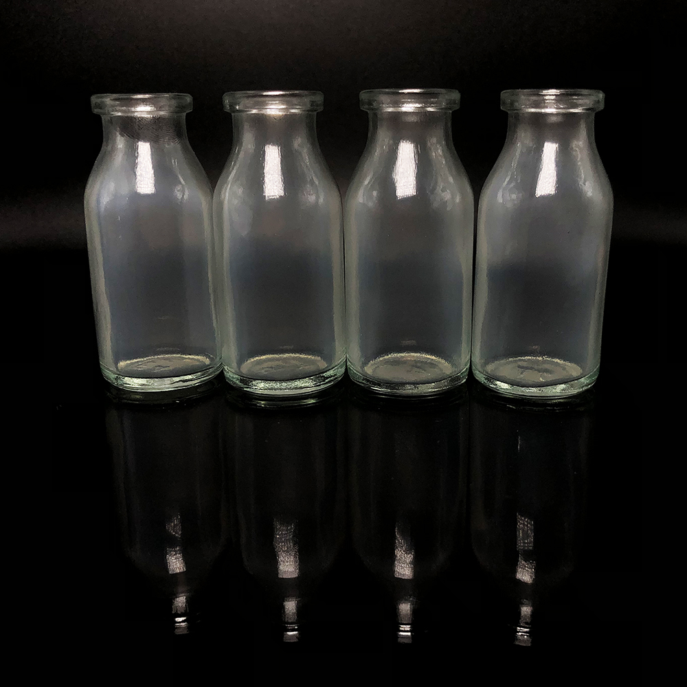 Wholesale transparent 15ml medicine injection moulded glass bottle vials