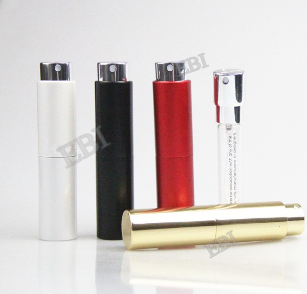 Wholesale twist up aluminium perfume atomizer