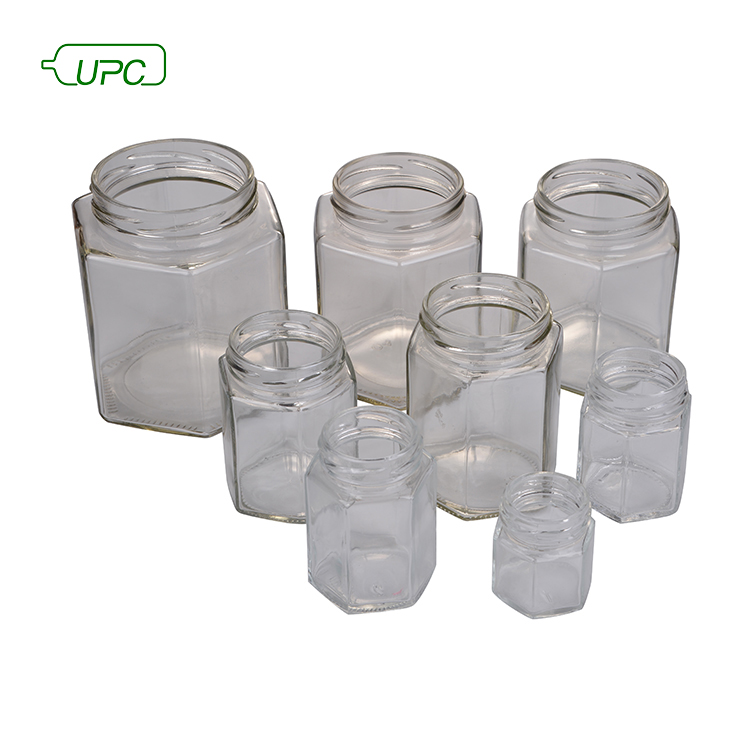Wholesale various size glass jars food for sale