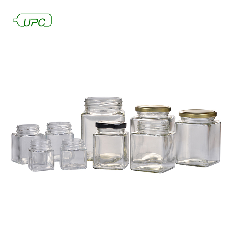 Wholesale various size glass jars food for sale