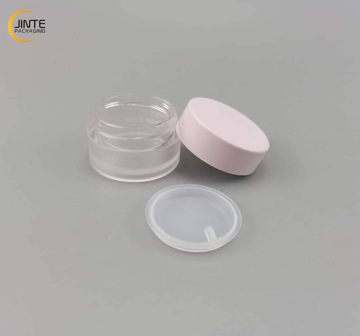 Wholesaler 100ml Pink Empty Sample Container Body Scrub Cosmetic Containers Food Grade PETG Pots