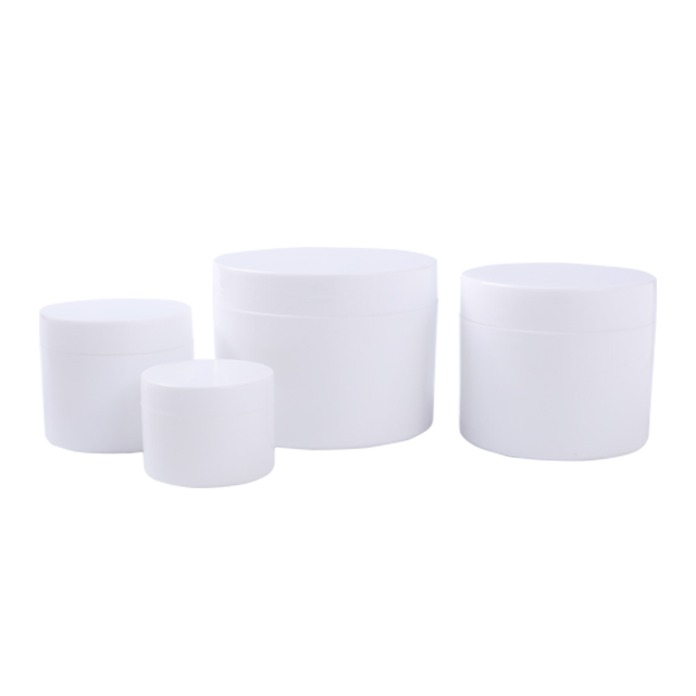 Wholesaler 10g 20g 30g 50g 100g 150g 200g 250g Double Wall Thick PP cosmetic jar