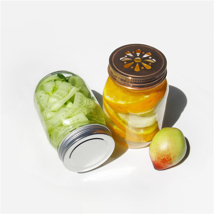 Wholesaler 60ml 360ml 500ml Wide Mouth Food Glass Jar