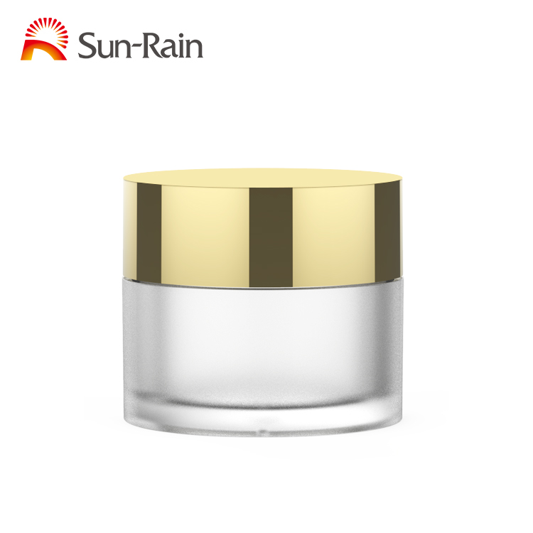 Wholesales 30g acrylic cosmetic silver cream jar frost eye cream jar