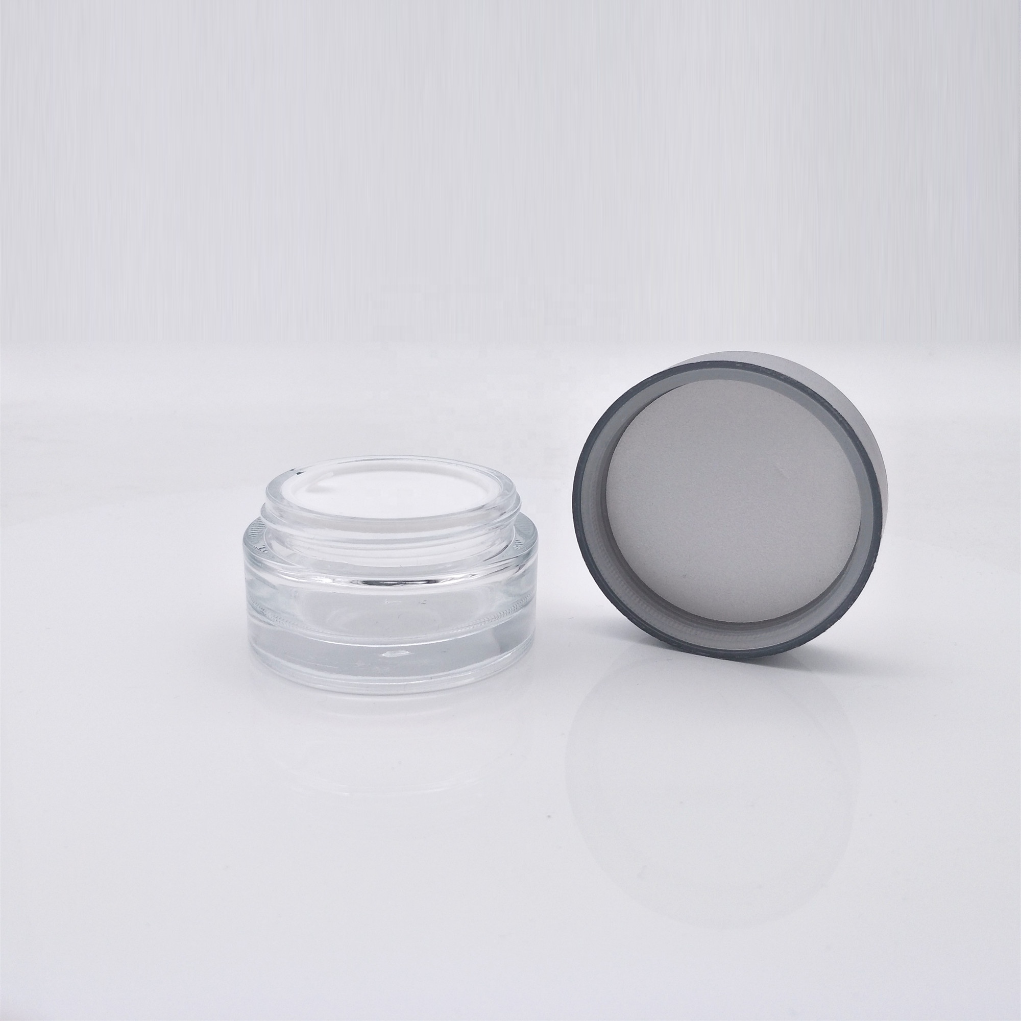 Wholesales 50ml cosmetic cream jar glass