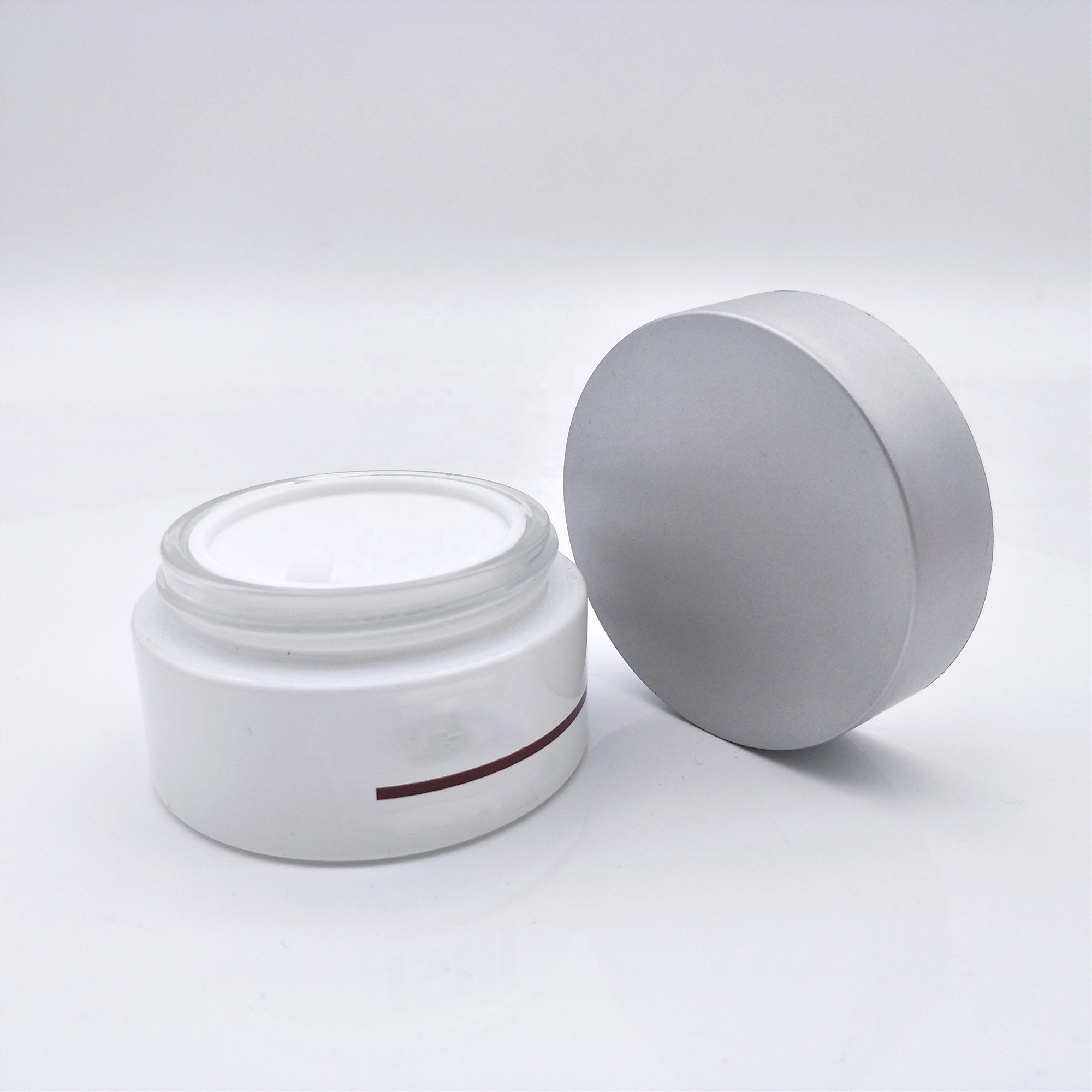 Wholesales 50ml cosmetic cream jar glass