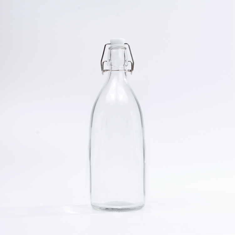 Wholesales Swing Top Bottle Seal Glass Bottle 1000ml 1l 750ml 500ml for Juice liquor