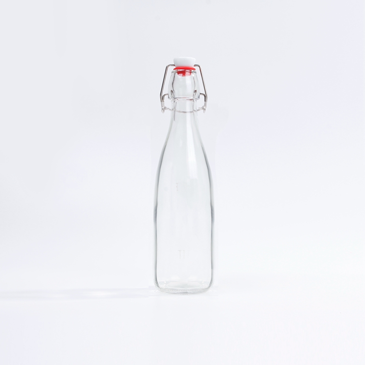 Wholesales Swing Top Bottle Seal Glass Bottle 1000ml 1l 750ml 500ml for Juice liquor