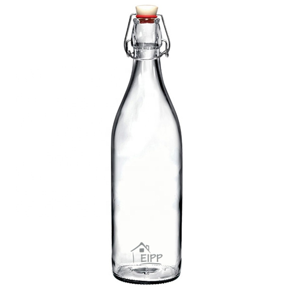 Wholesales Swing Top Bottle Seal Glass Bottle 1000ml 1l for Juice