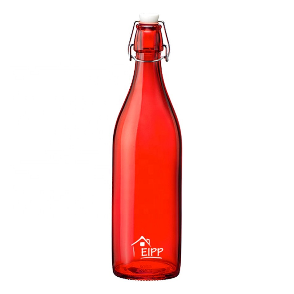 Wholesales Swing Top Bottle Seal Glass Bottle 1000ml 1l for Juice