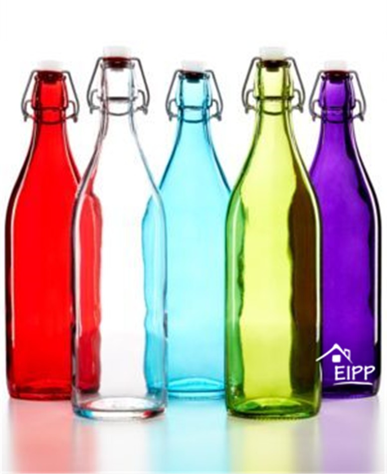 Wholesales Swing Top Bottle Seal Glass Bottle 1000ml 1l for Juice