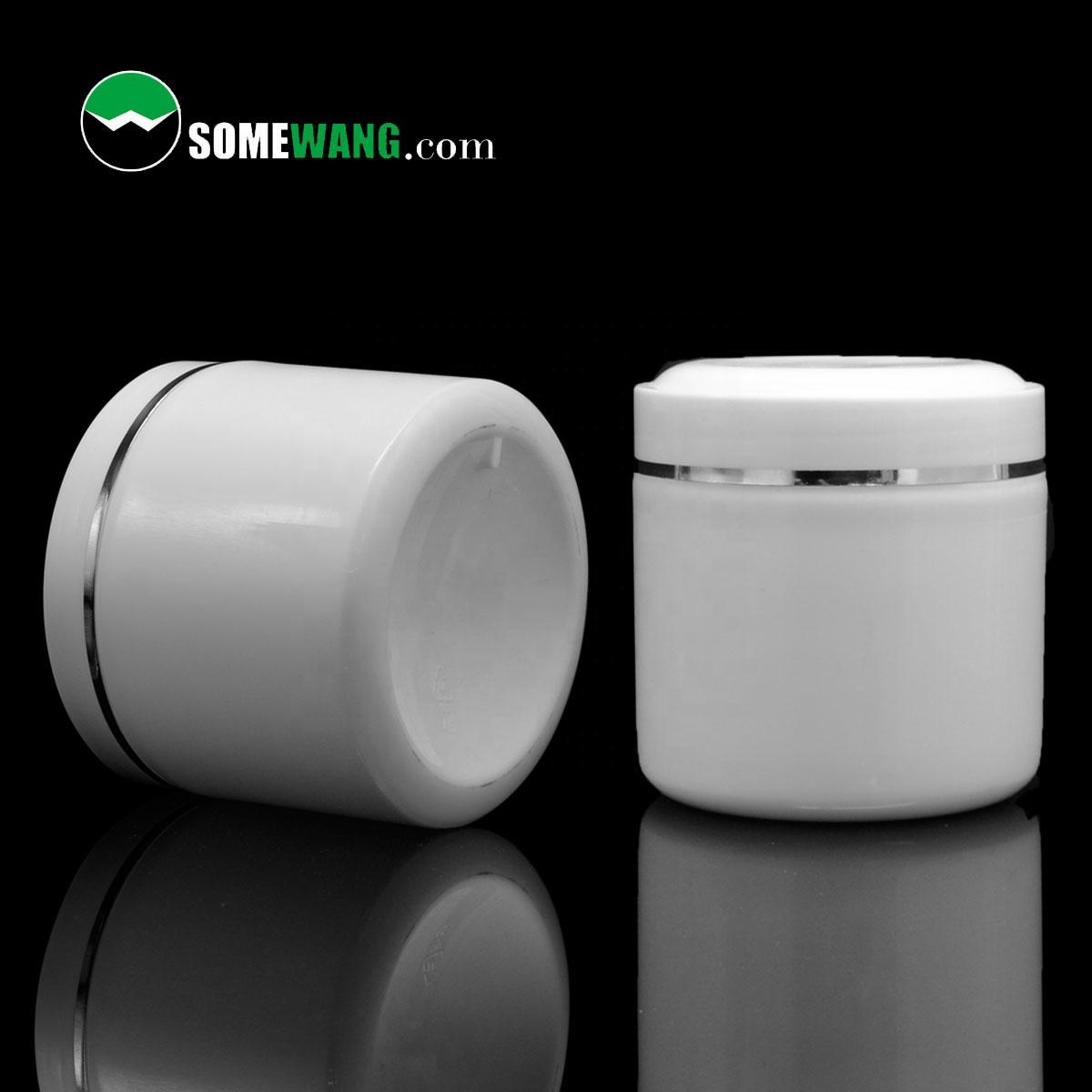 Wholesales cosmetic container empty pp cream jar 100g 150g 200g 250g 300g 350g 400g 450g 500g 600g 1000g