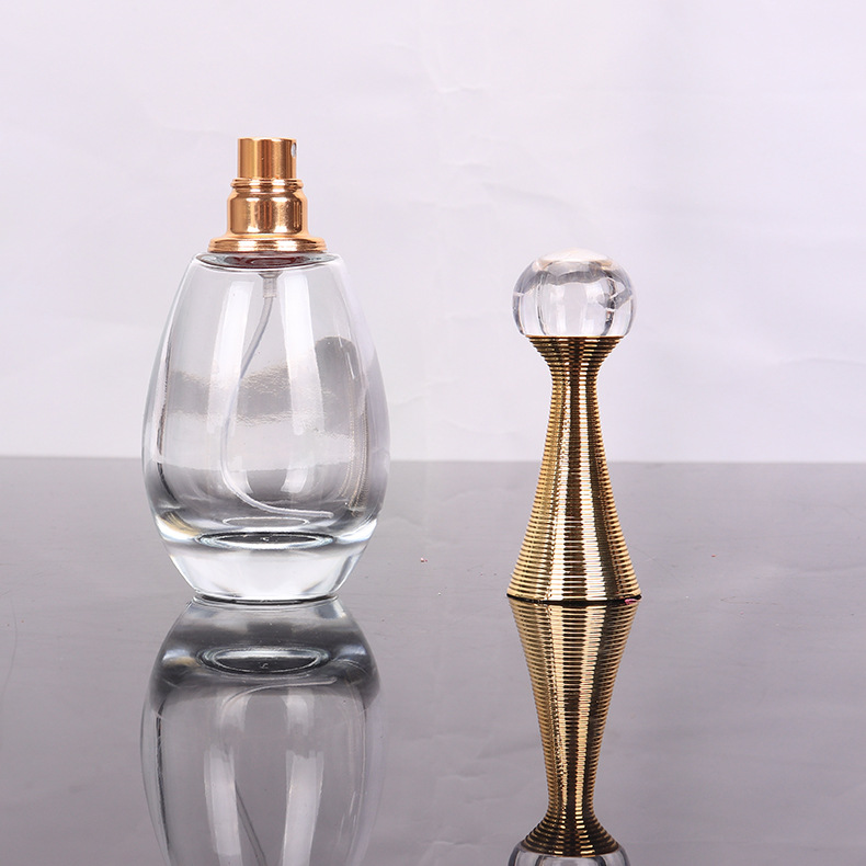 Wholesales hot selling 30ml portable travel press packaging spray glass perfume bottle for fragrance