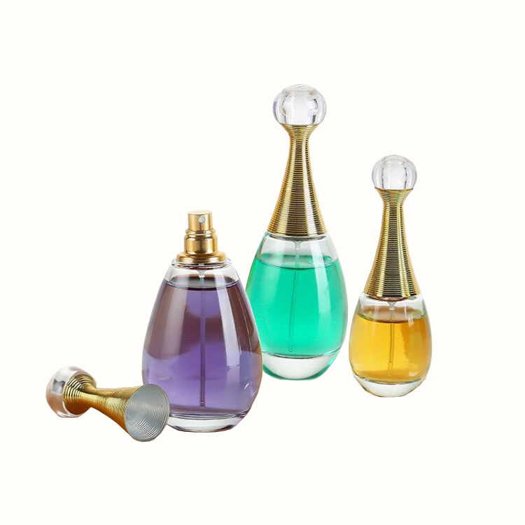 Wholesales hot selling 30ml portable travel press packaging spray glass perfume bottle for fragrance