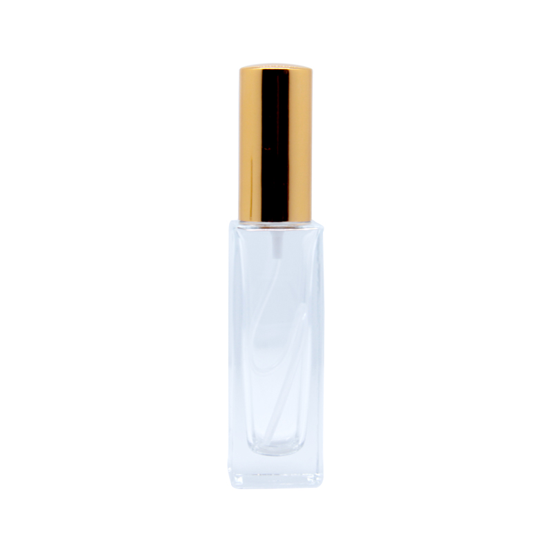 Whosale 10Ml Square Clear Roller Glass Bottle 100ML Perfume Essential Oil Roll On Cube Glass Bottle