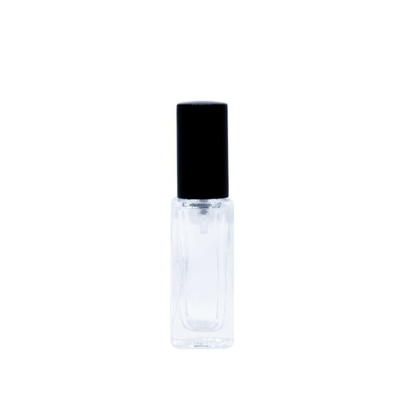 Whosale 10Ml Square Clear Roller Glass Bottle 100ML Perfume Essential Oil Roll On Cube Glass Bottle
