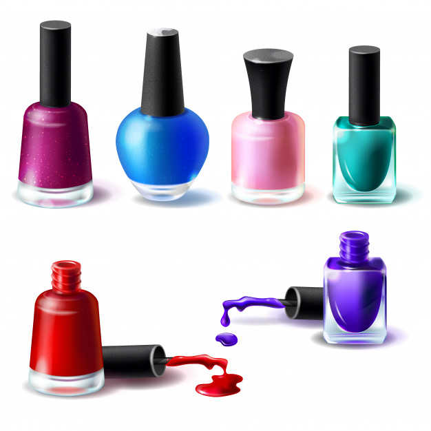 Whosale 10ml custom made nail polish bottle in stock