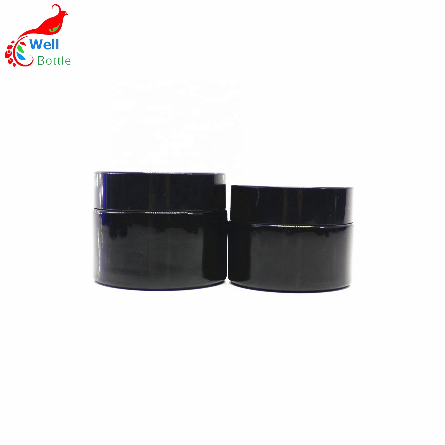Whosale Cosmetic Packaging Glass Cream Jars 30g with lid GJ-1-1A