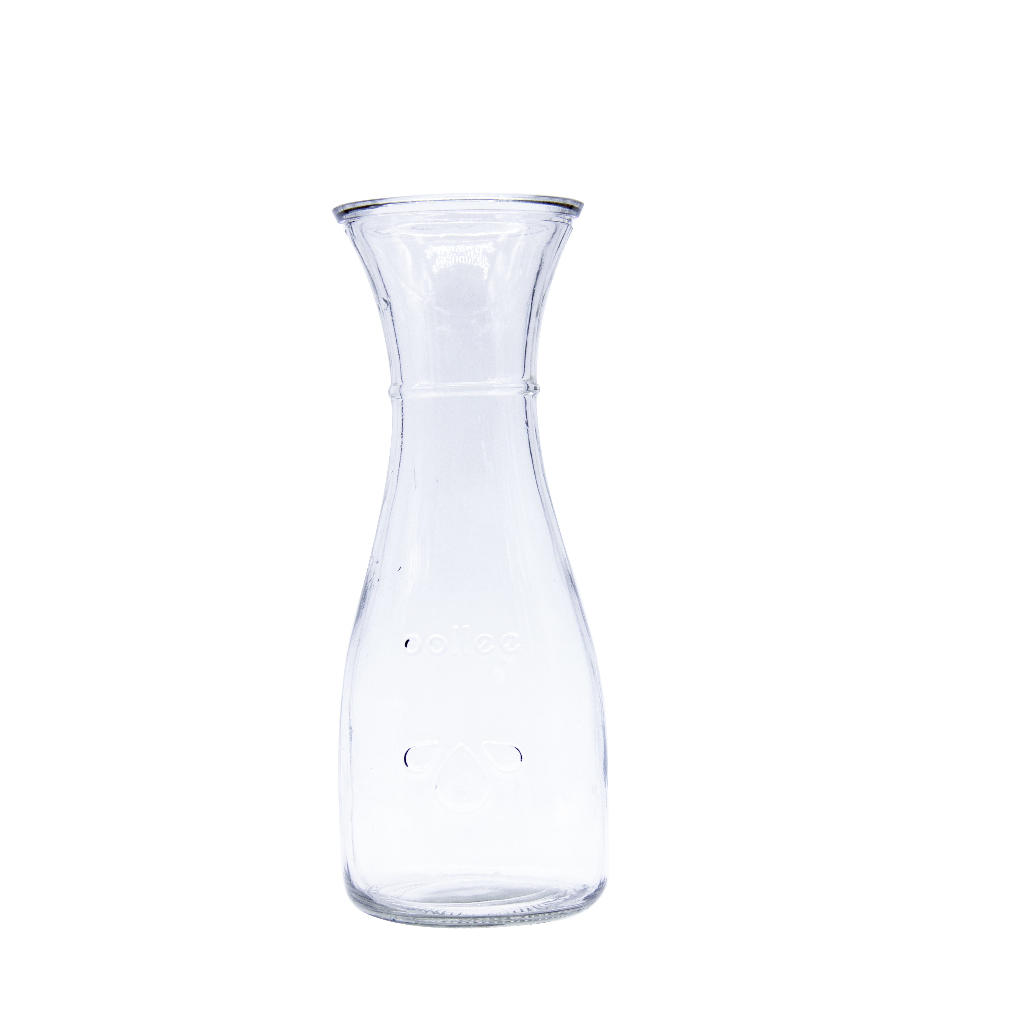 Wide Mouth 1 Liter Glass Juice Milk Water Bottle With Pp Cap