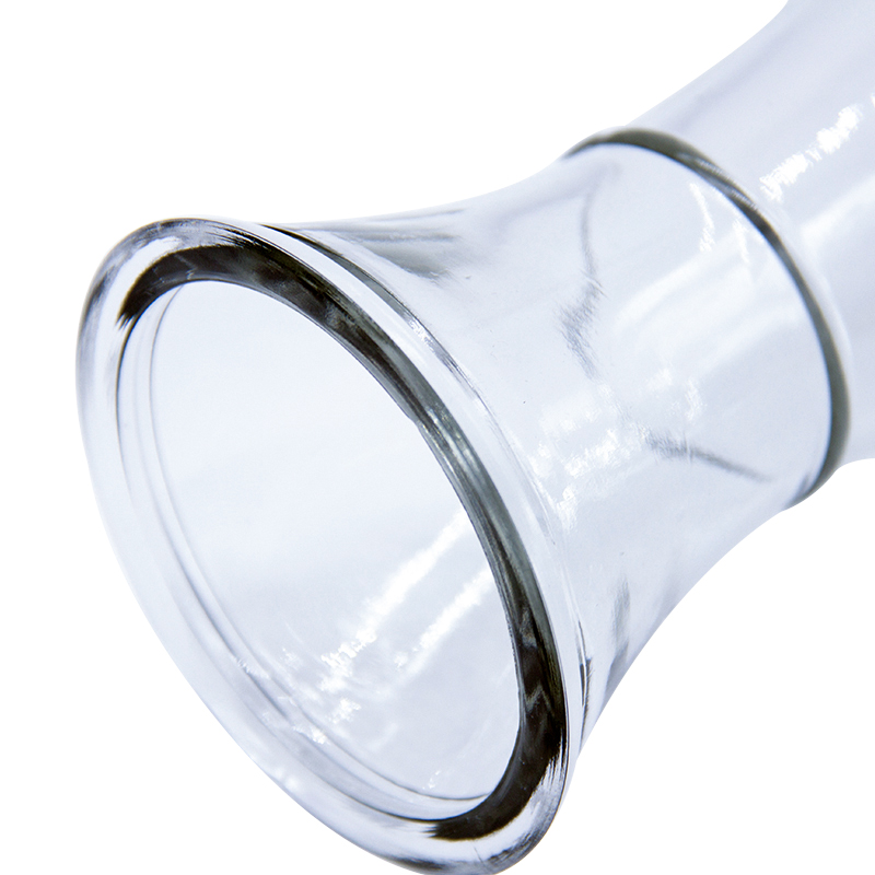 Wide Mouth 1 Liter Glass Juice Milk Water Bottle With Pp Cap