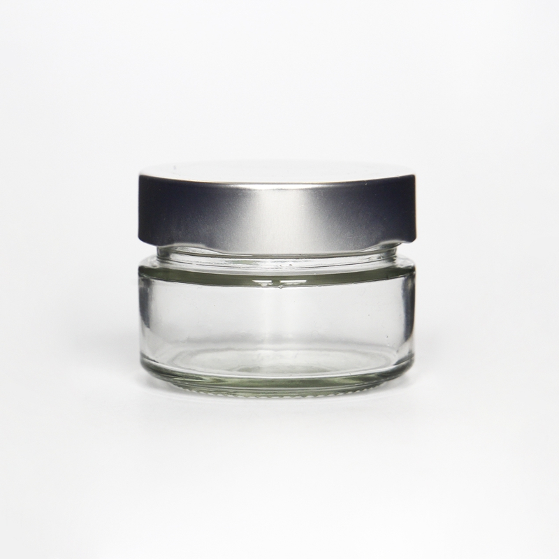 Wide Mouth 106ml 212ml 314ml Glass Jars For Peanut Butter/ Cookie Storage Jar