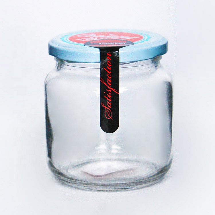 Wide Mouth 16oz 500ml Preserves Glass Jar For Jam Honey Coconut Oil