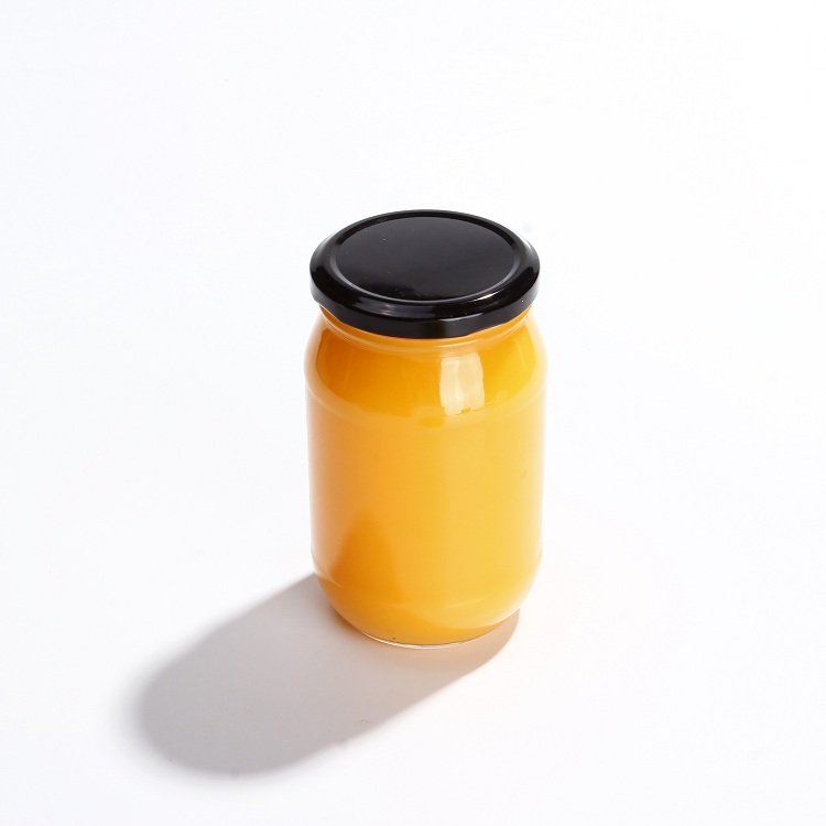 Wide Mouth 16oz Glass Mason Canning Jar With Twist Off Lid For Tomato Sauce Jan Package