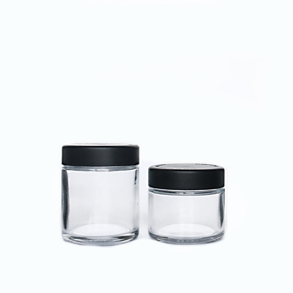 Wide Mouth 212ml Empty Glass Storage Jar for Tea Leaves With Lids Wholesale