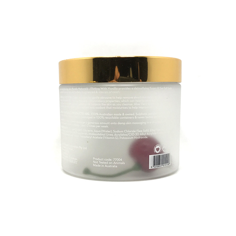 Wide Mouth 8 oz 500ml Clear Food Plastic PET Jar With Aluminum Lid