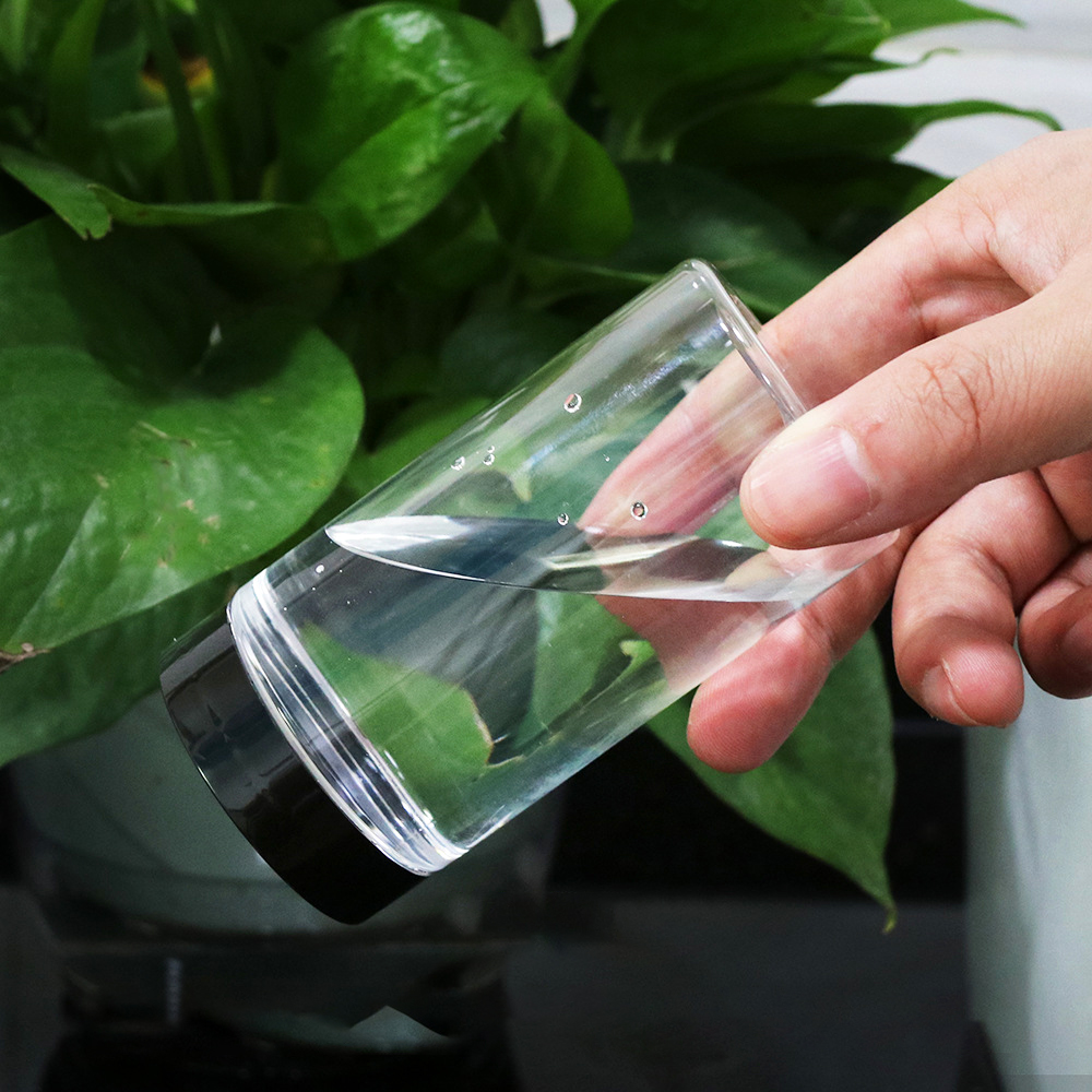 Wide Mouth Cylinder Round Pet Plastic Cookie Candy Jar for Food 30ml 40ml 50ml 60ml 80ml 120ml 150ml