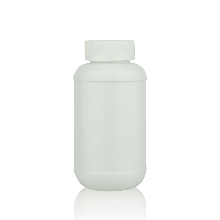 Wide Mouth Empty White 200ml 250ml 300ml 500ml Pharmaceutical Pill/Medicine Bottle/Container Plastic Bottle With Screw Cap