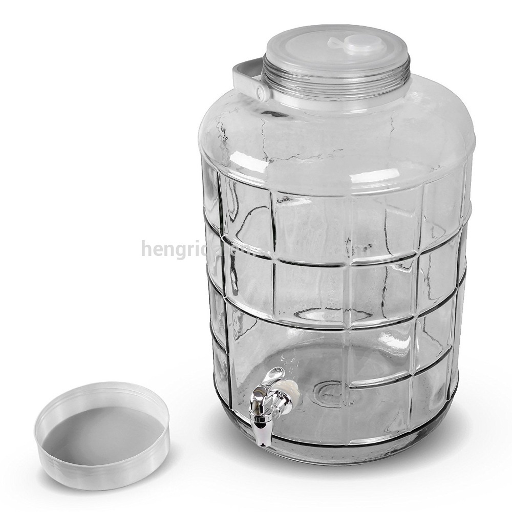 Wide Mouth Glass Carboy Fermenter for Homebrew Beer and Wine Making 5 6 gallon customized