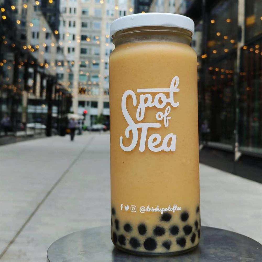 Wide Mouth Glass Mason Jars And Milk Tea Beverage Glass Bottles for Kombucha Tea