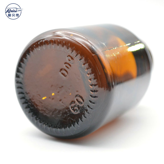 Wide Mouth Pharmaceutical Medical Tablet Glass Bottle
