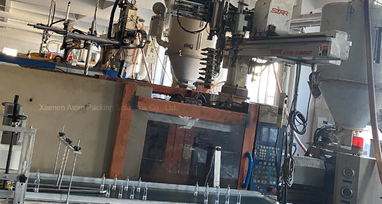 Wide Open Cylider Shape 50ml Clear PET Jar with aluminum lid for Face Cream Packaging Jar Use