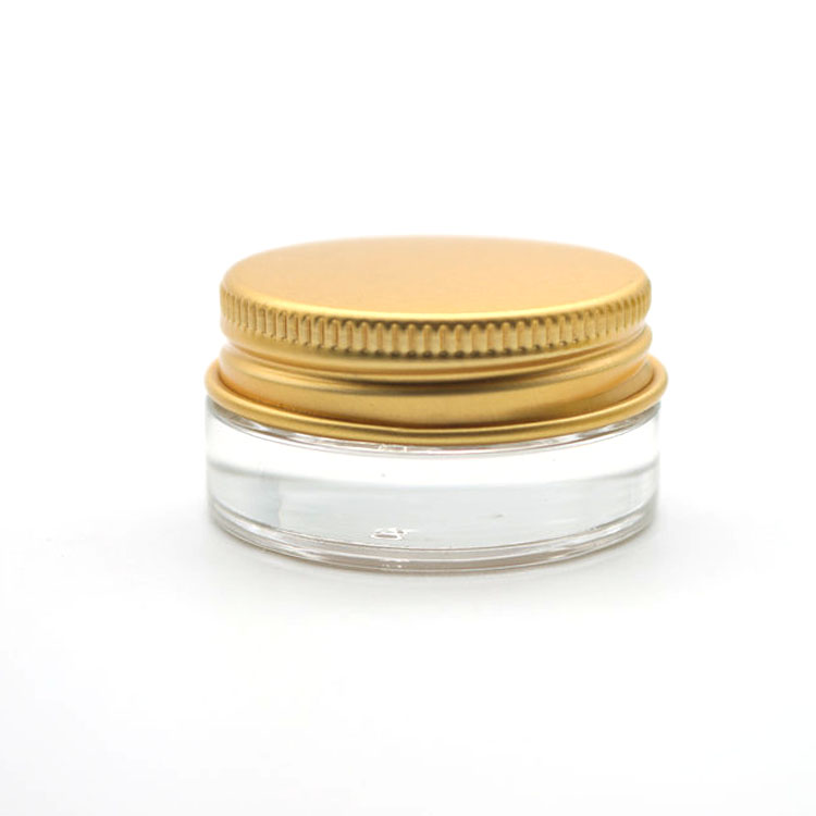 Wide mouth and straight walls 7-Milliliter Glass Jars with Lids