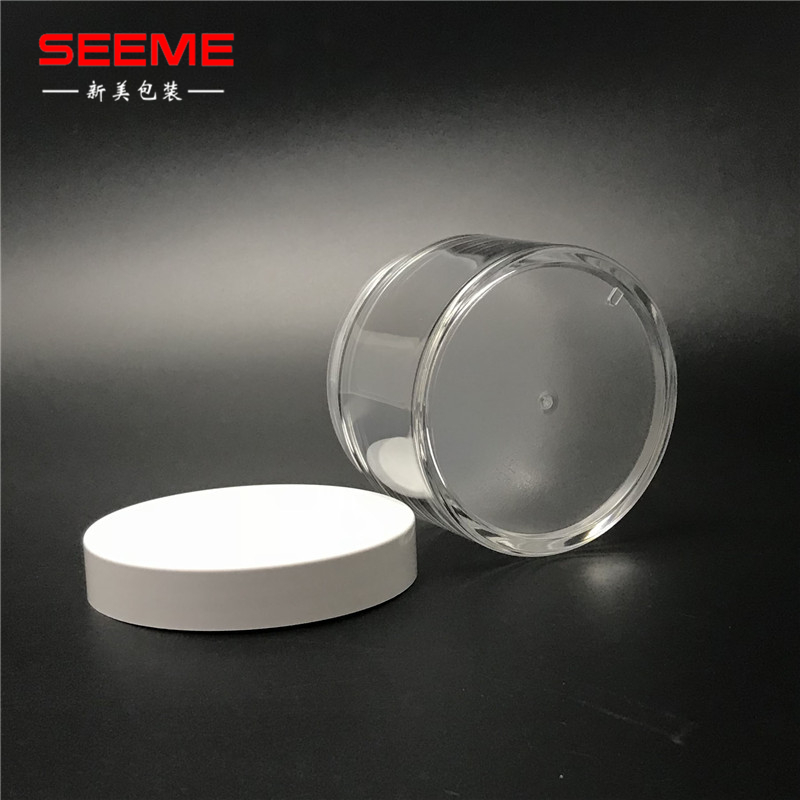 Wide mouth big capacity ps jar cosmetic jar 250ml