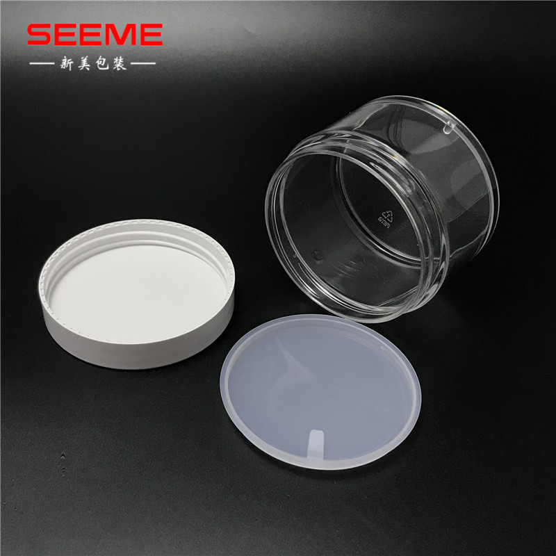 Wide mouth big capacity ps jar cosmetic jar 250ml
