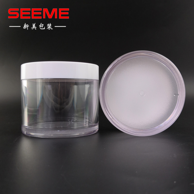Wide mouth big capacity ps jar cosmetic jar 250ml