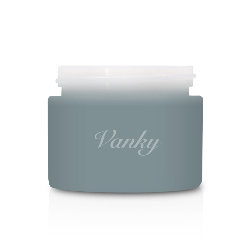 Wide mouth recycled eco-friendly Opal white glass cosmetic jar cream jar 15g 30g 50g 100g