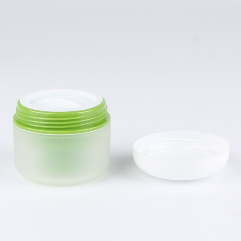 Widely Used Round Cosmetic Cream Plastic PP Jar 30G 50G Cream Container