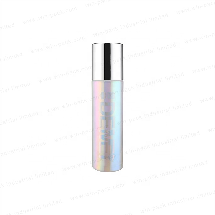Win-pack glass lotion perfume bottle 30ml Luxury UV coating cosmetic glass bottle with stopper