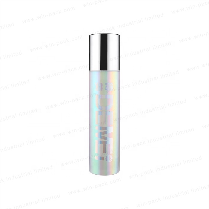 Win-pack glass lotion perfume bottle 30ml Luxury UV coating cosmetic glass bottle with stopper
