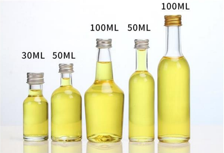 Wine Taste Bottle 30ml 50ml Small Glass Bottle With Caps