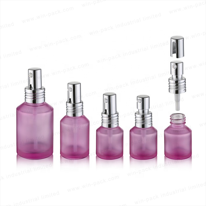Winpack  2020 New Design  Cosmetic 1 oz Lotion Empty Purple Bottle For Skincare