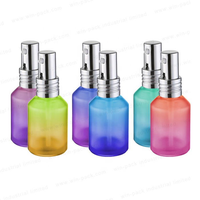 Winpack 2020 New Design Cosmetic 1 oz Lotion Empty Purple Bottle For Skincare