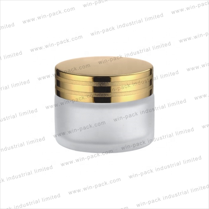 Winpack Aluminum Caps Skincare Cream Glass Jar 15g 30g 50g in Factory Price